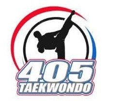405 Taekwondo Neon Logo